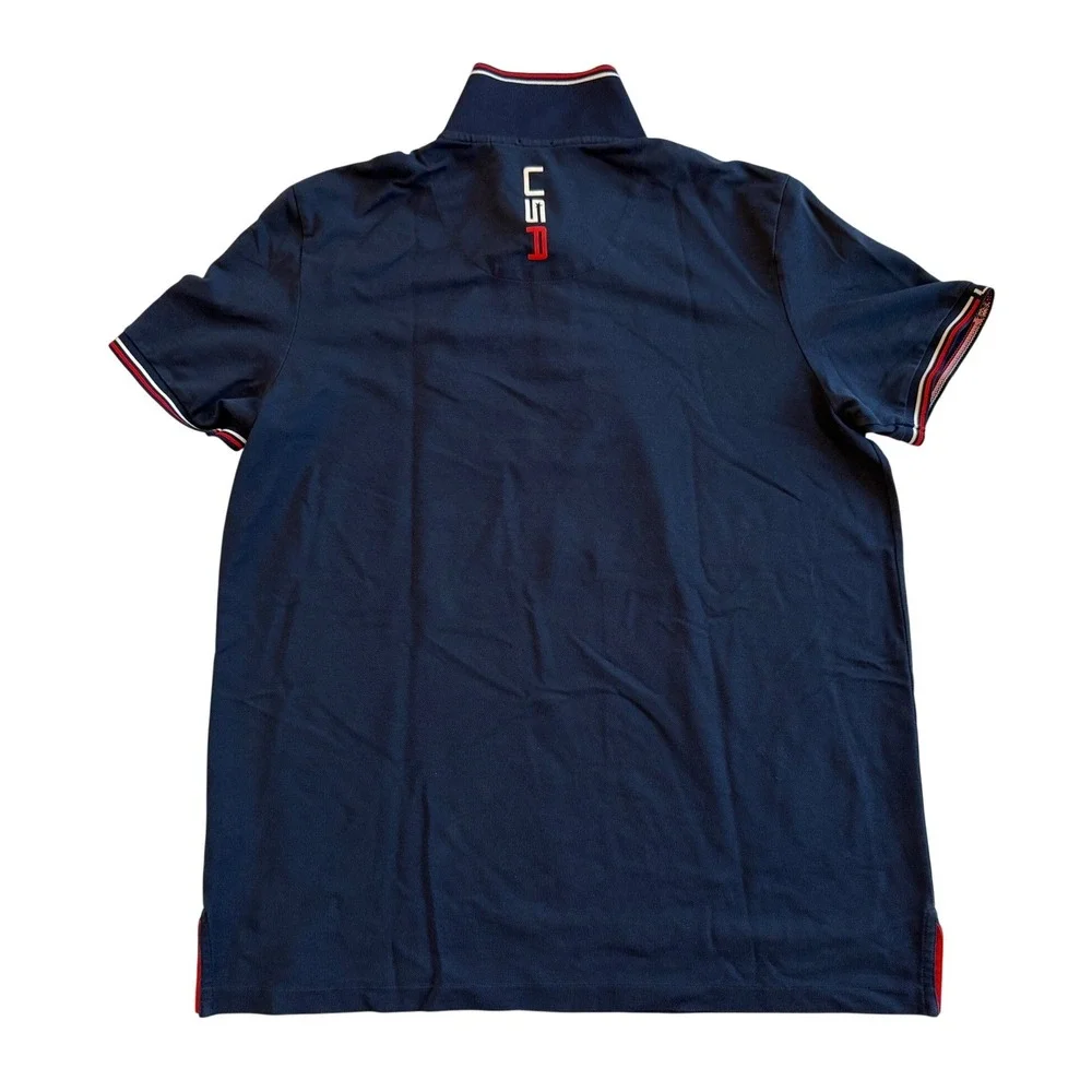 Polo Golf Ralph Lauren Ryder Cup 2014 Shirt L Performance Del Mar Country Club